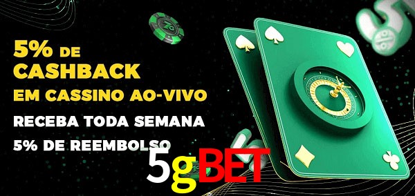 Promoções do cassino ao Vivo 5gbet